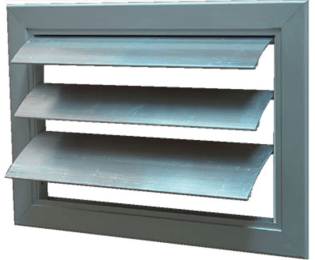 Backdraught shutters