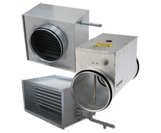Heating and cooling coils & Air Heaters